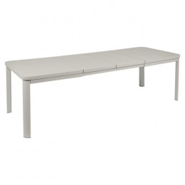 TABLE OLERON 155/255 GRIS 5532A5