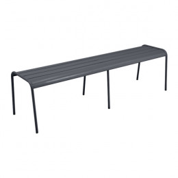 Banc Xl Monceau Fermob Carbone