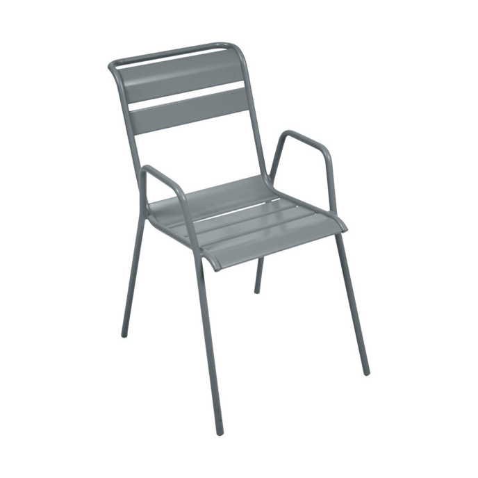 Fauteuil Monceau Fermob Gris Orage Fauteuil Monceau Fermob Gris Orage