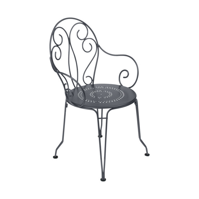 Fauteuil Montmartre Fermob Carbone Fauteuil Montmartre Fermob Carbone