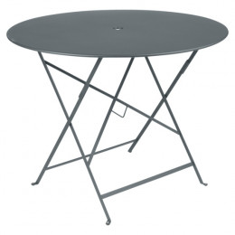 Table Bistro Ø 96 Cm Fermob Gris Orage