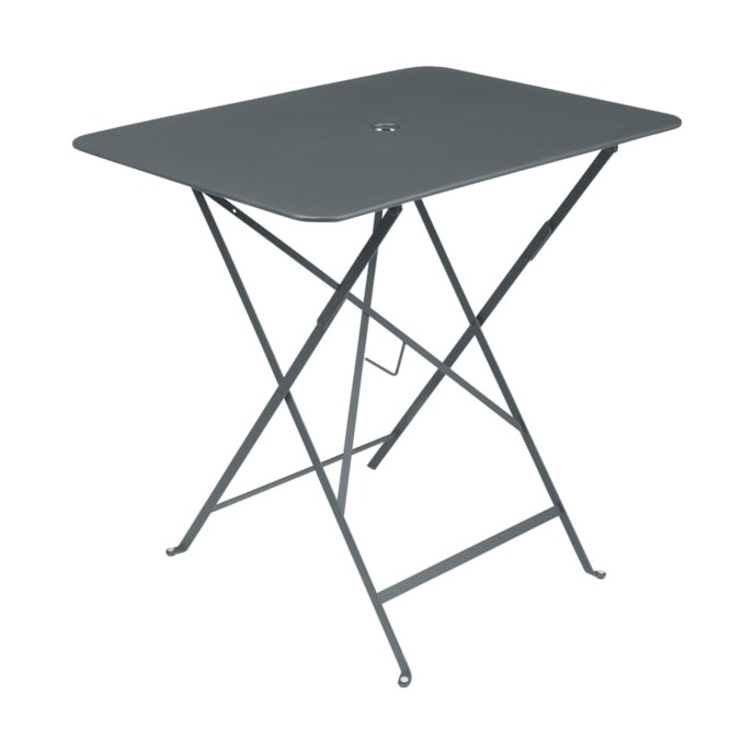 Table Bistro 77 X 57 Cm Fermob Gris Orage