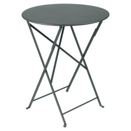 Table Bistro Ø 60 Cm Fermob Gris Orage