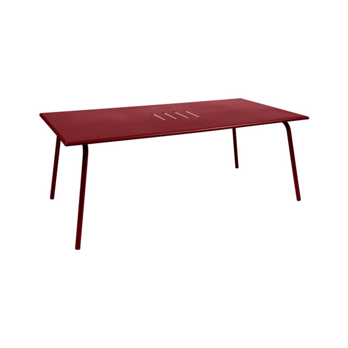 Table Xl Monceau 194X94 Fermob Piment