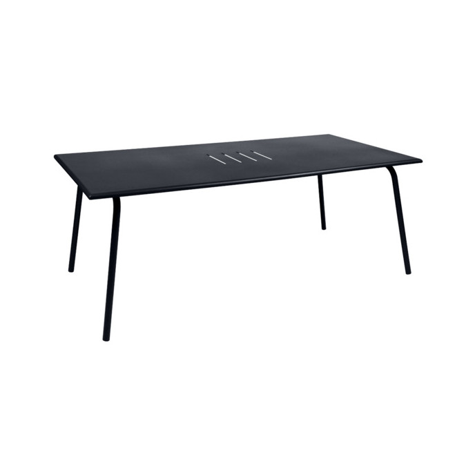 Table Xl Monceau 194X94 Fermob Carbone