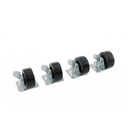 Lot de 4 Roues pour pied de parasol 90 kg MWH