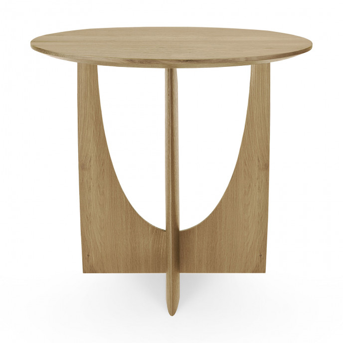 Table d'appoint Geometric en chêne Ethnicraft