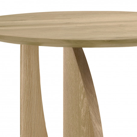 Table d'appoint Geometric en chêne Ethnicraft