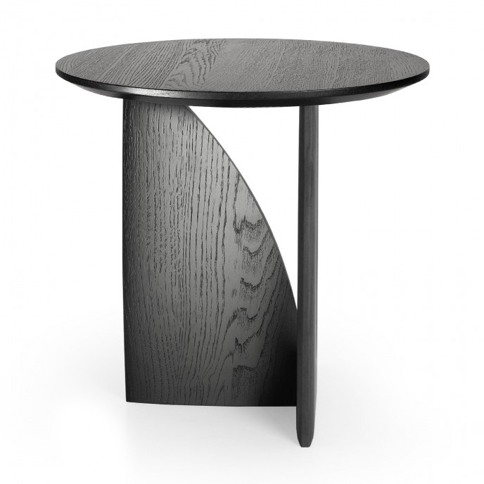 Table d'appoint Geometric en chêne noir Ethnicraft