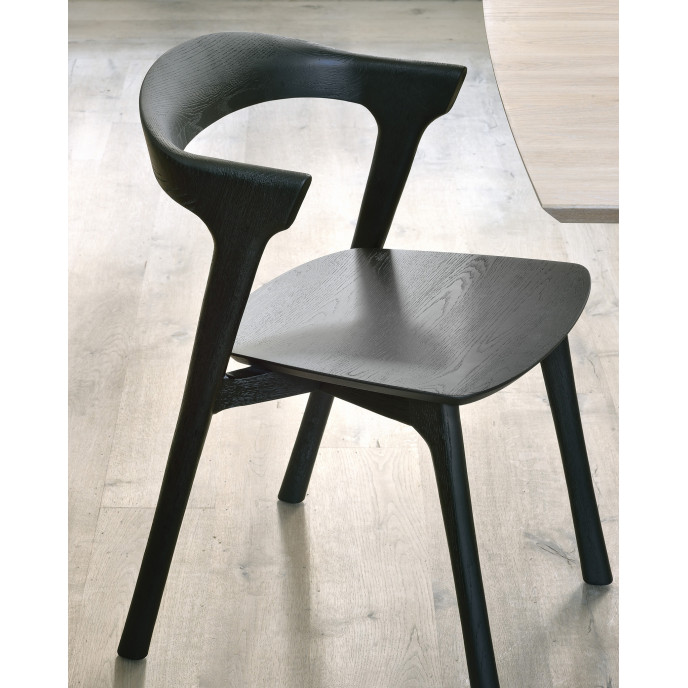 Chaise Bok en chêne noir Ethnicraft