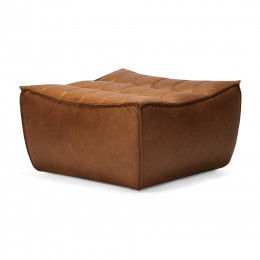 Canapé N701 - repose-pieds - old saddle Ethnicraft