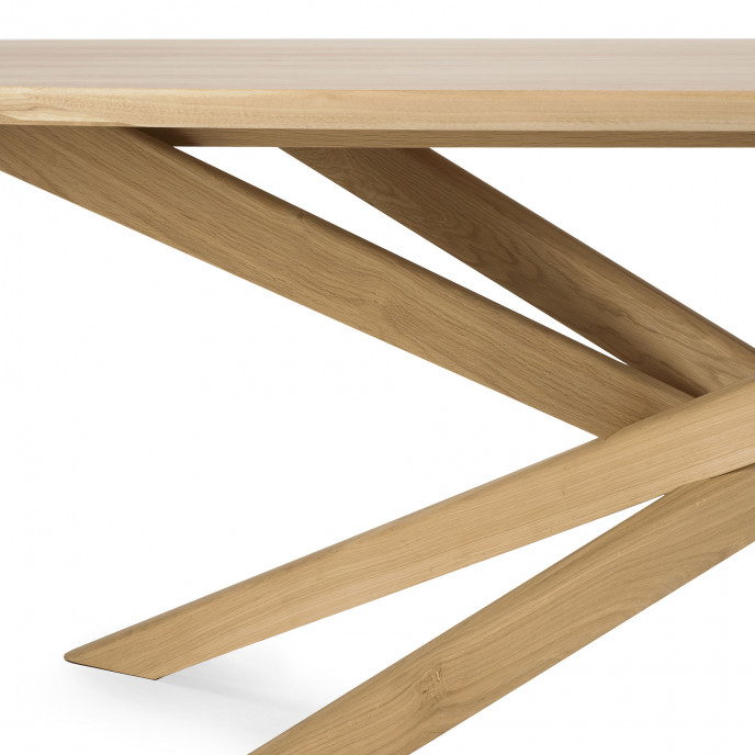 Table Mikado en chêne - ovale 267 x 138 Ethnicraft