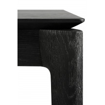 Table Bok en chêne - noir - vernis 180 x 90 Ethnicraft