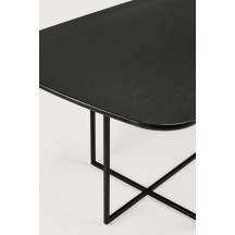 Table Arc en chêne - noir - vernis 200 x 100 Ethnicraft