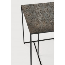 Table d'appoint Triptic - lava whisky Ethnicraft