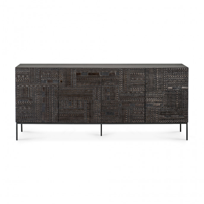 Buffet Tabwa en teck noir Ethnicraft