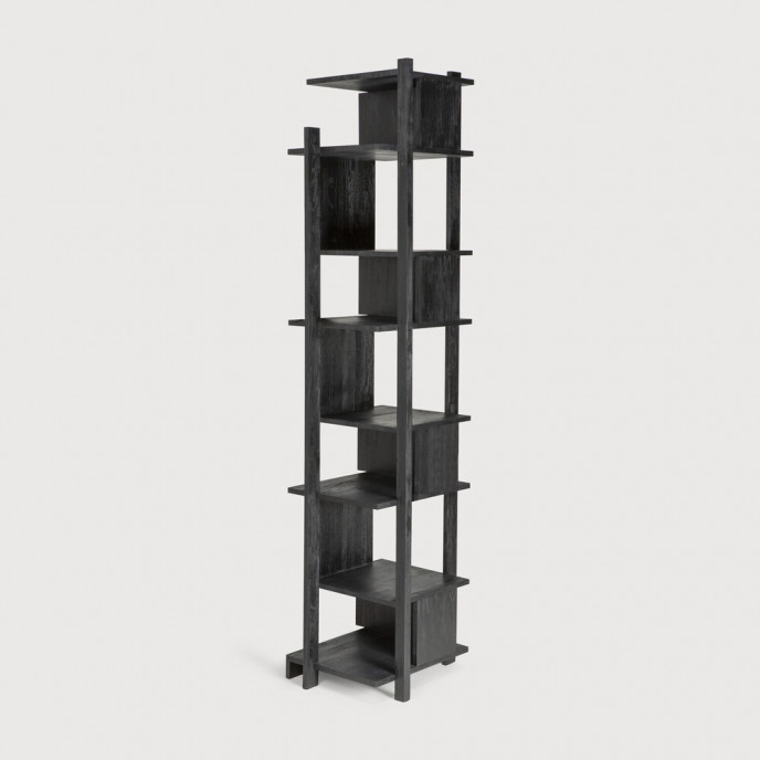 Colonne Abstract en teck noir Ethnicraft