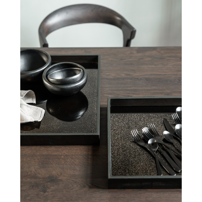 Plateau en miroir Bronze Ethnicraft