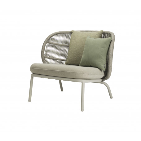 Fauteuil Kodo beige avec coussin H78 cm Vincent Sheppard