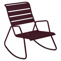 Rocking Chair Monceau Cerise Noire Fermob