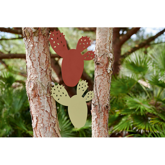 Dessous De Plat Bouquet Sauvage Cactus Gris Argile Fermob