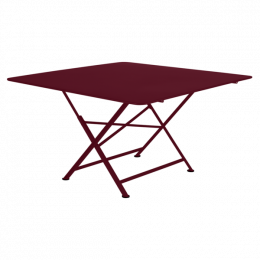 Table Cargo 128X128 Cerise Noire Fermob