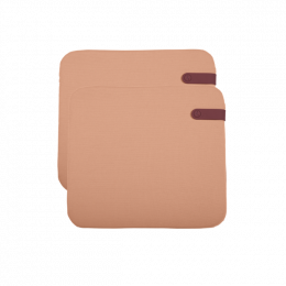 DUO DE GALETTES COLOR MIX 41 X 45 CM ABRICOT Fermob
