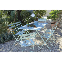 Table Pliante Bistro 117X77 Carbone Fermob