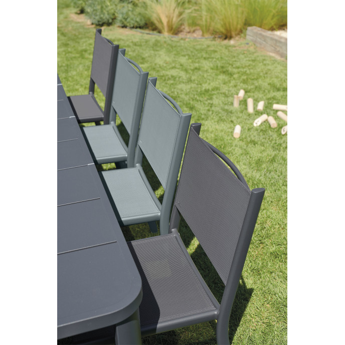Fauteuil Bridge Costa Gris Argile Fermob
