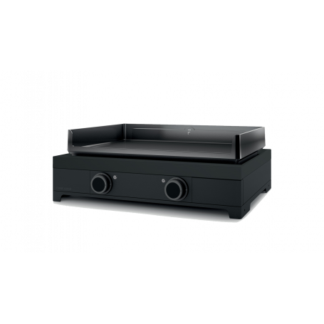 Plancha Modern electrique 60 chassis acier noir Forge Adour