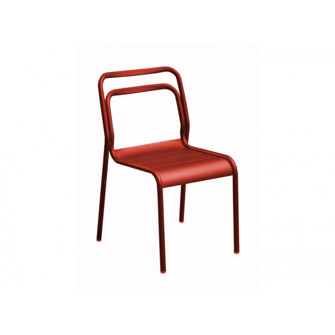 Chaise Eos Rouge Proloisirs