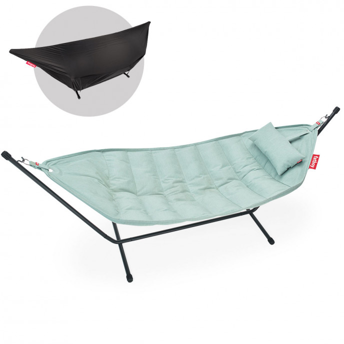 Hamac Headdemock Superb avec base noire - Seafoam Fatboy®