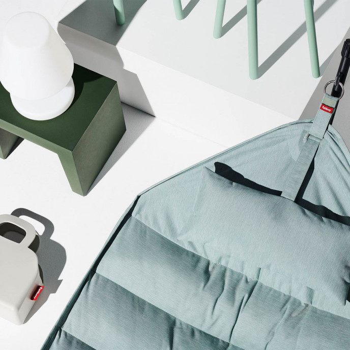 Hamac Headdemock Superb avec base noire - Seafoam Fatboy®