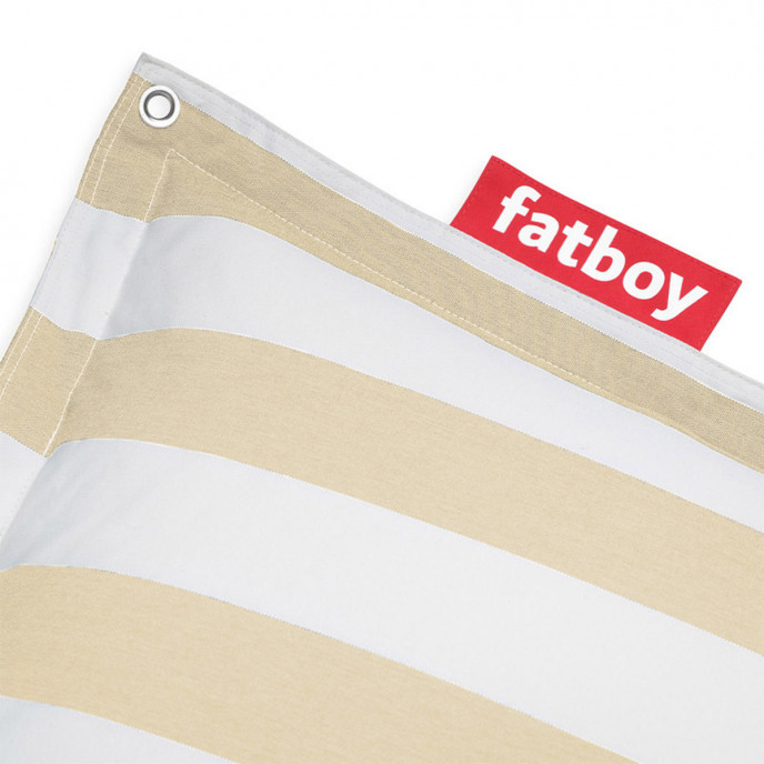 Pouf Original Floatzac - Stripe sandy beige Fatboy®